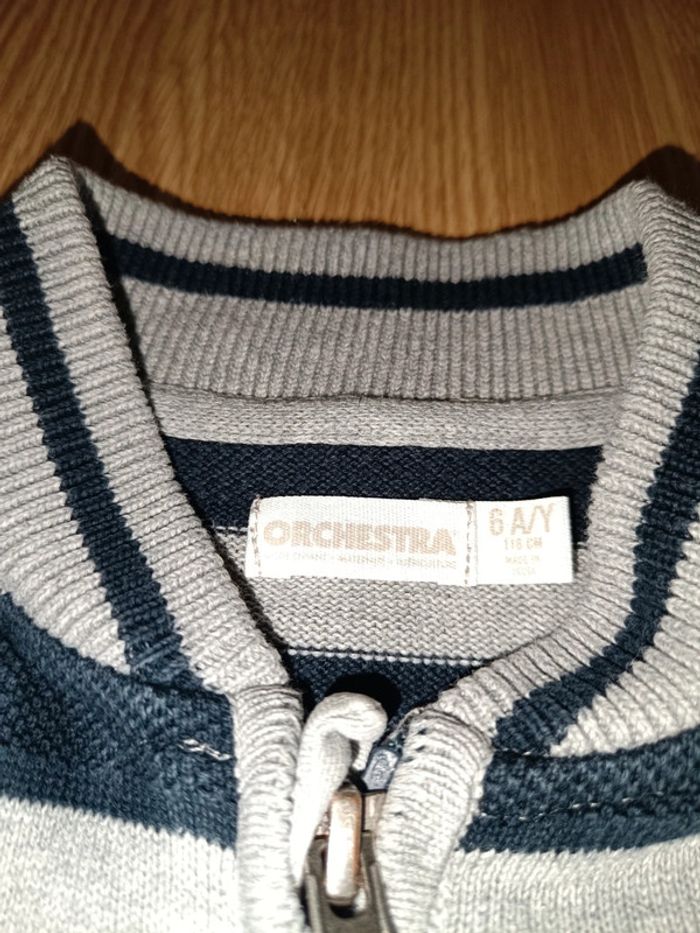 Gilet zippé 6 ans - photo numéro 2