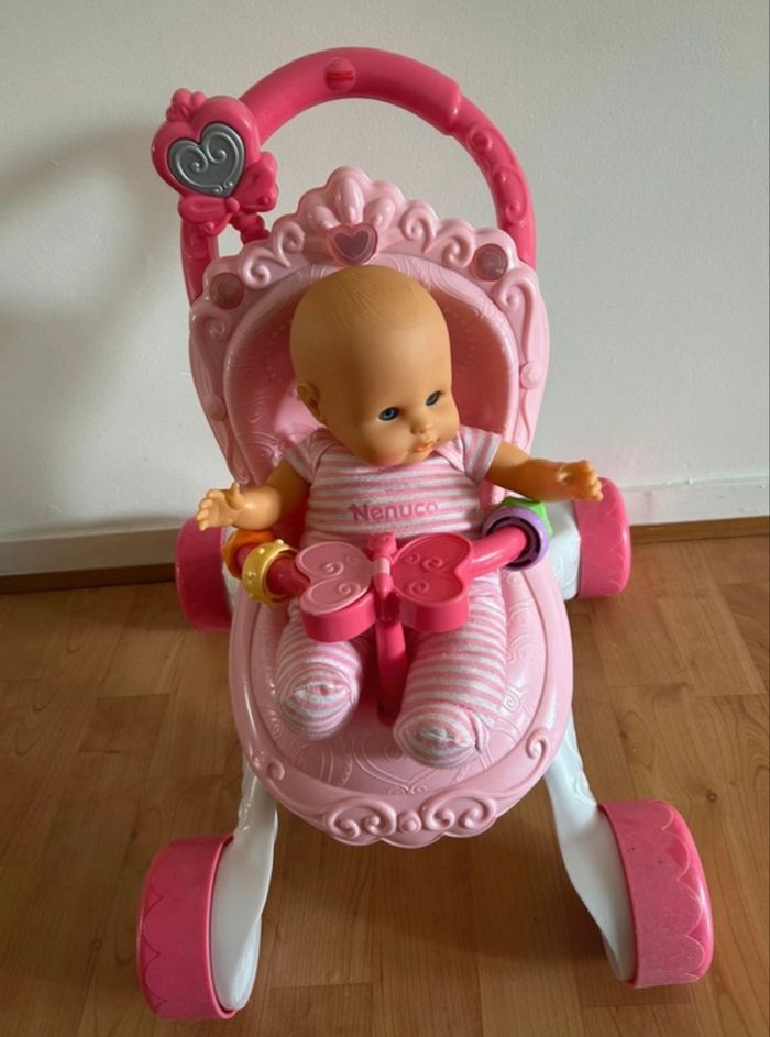 Poussette trotteur musicale et lumineuse Fisher Price - photo numéro 2
