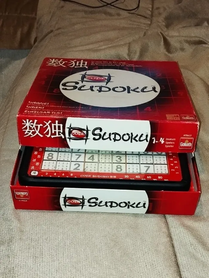 Plateau de Sudoku en plastique niveau 1 à 4 - photo numéro 7