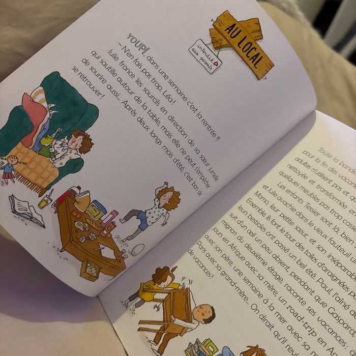 Livre au secours je rentre en 6e - photo numéro 4