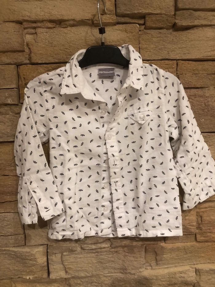 Jolie Chemise manches longues 18 mois Vertbaudet