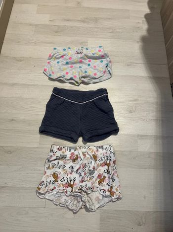 Lot short été fille