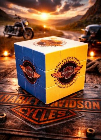 Rubik's Cube Harley Davidson 