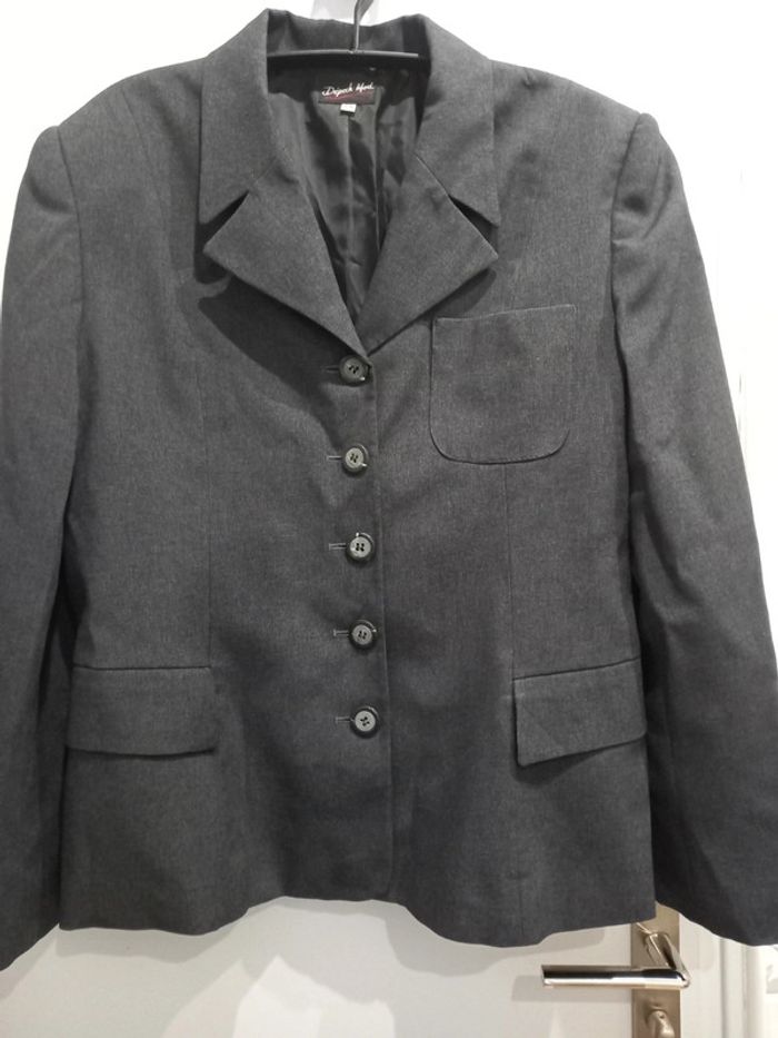 Tailleur Veste et pantalon, T 42/ 44, très bon état - photo numéro 2