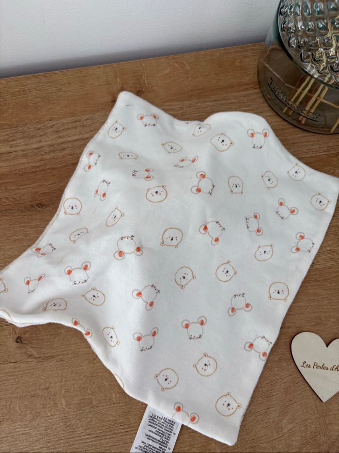 Doudou beige motif - photo numéro 5