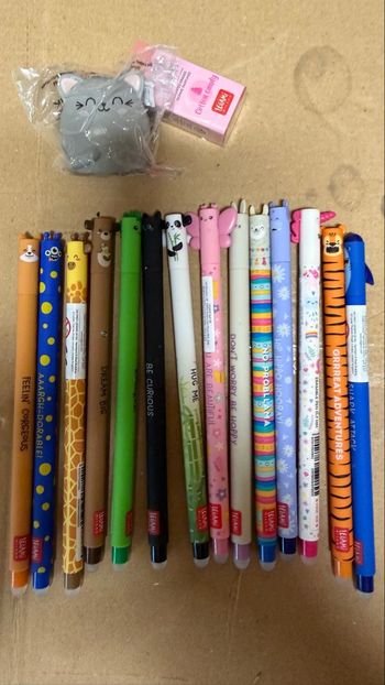14 stylo legami 2 gommes