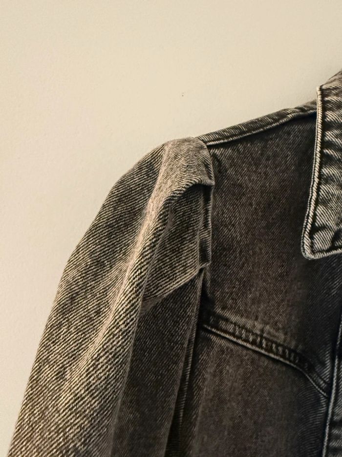 Veste en jeans grise Maison Stella & Suzie - photo numéro 3