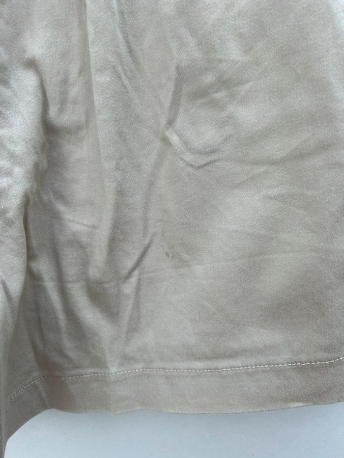 Jupe short beige en coton taille 12 ans cyrillus - photo numéro 5
