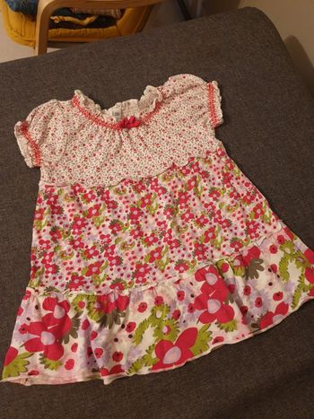 Robe fleurie 24 mois