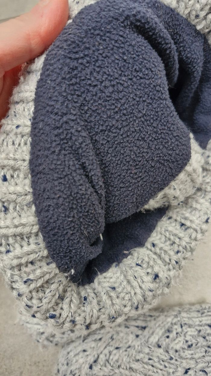 Moufles et snood gris moucheté Tape à L'œil 3/9 mois - photo numéro 4