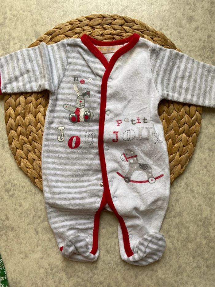 Lot 2 pyjamas dors bien 1 mois - photo numéro 3
