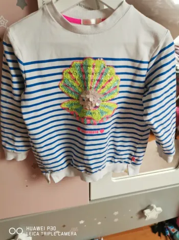 Sweat comme neuf 5 ans Billieblush