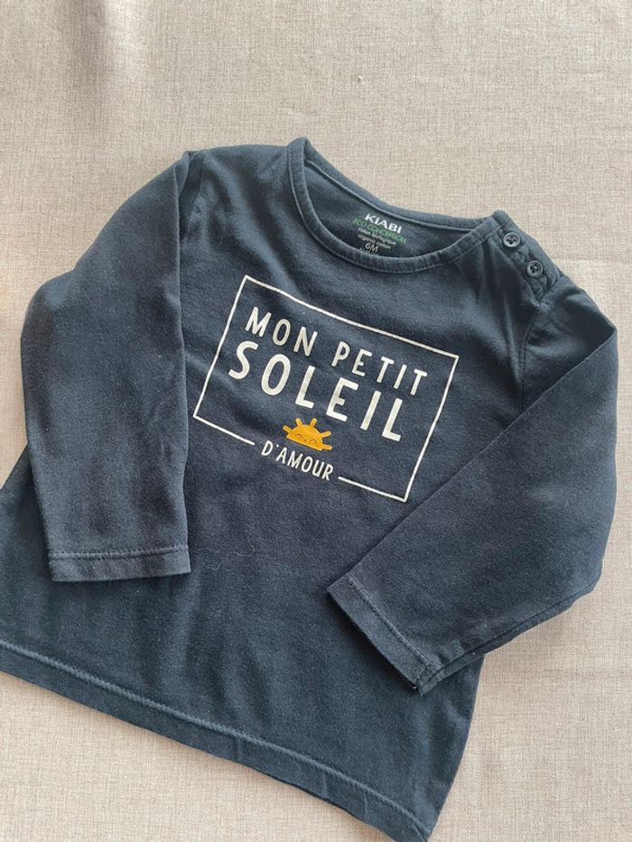 Haut à manches longues 6 mois - Garçon - photo numéro 2