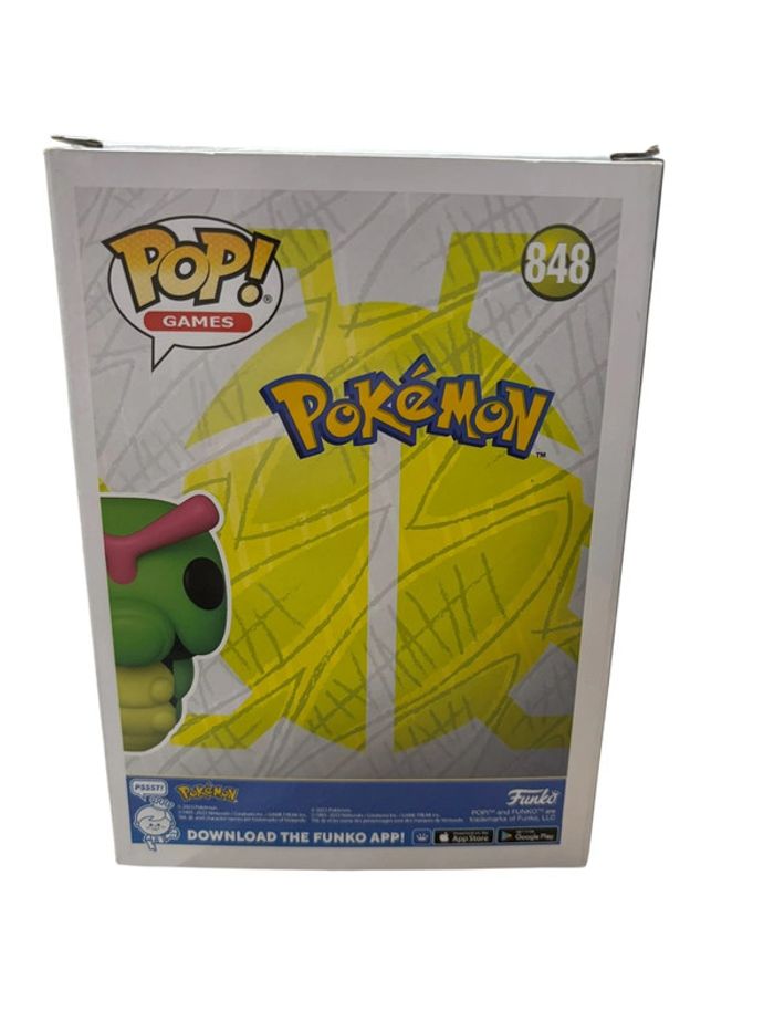 Figurine Funko Pop Pokémon Chenipan numéro 848 neuf - photo numéro 2