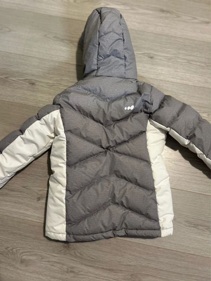 Veste ski rose blanche grise - photo numéro 2