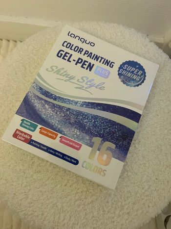 Languo  boîte de 16 gel pen Plus super shining