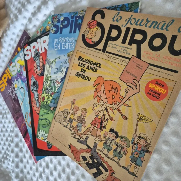 Lot de 5 magazines - Spirou neuf - photo numéro 2