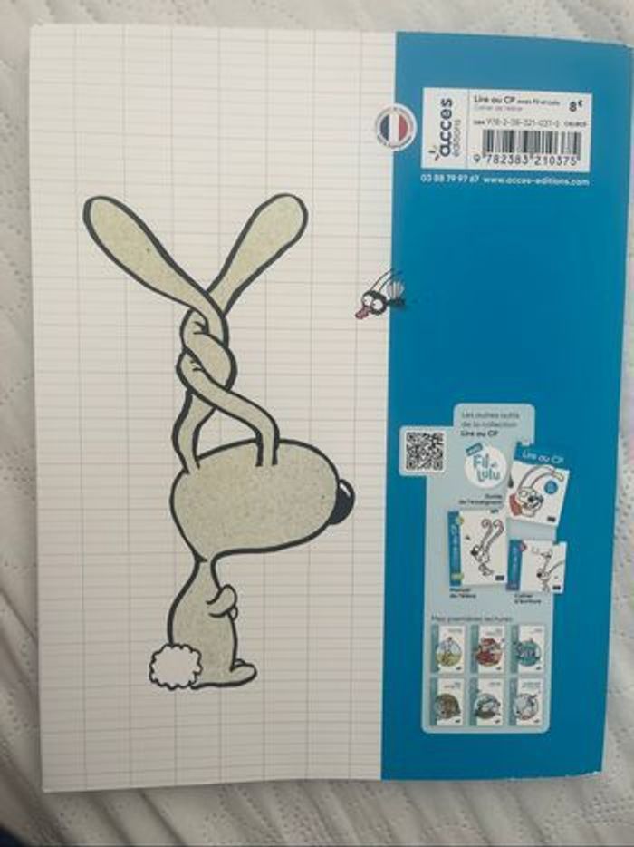 Lire au CP cahier scolaire access / lire avec Fil et Lulu - photo numéro 2