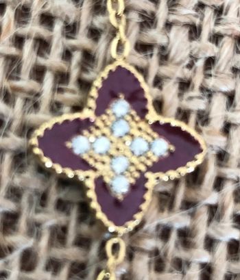 Collier 5 fleurs 🌺