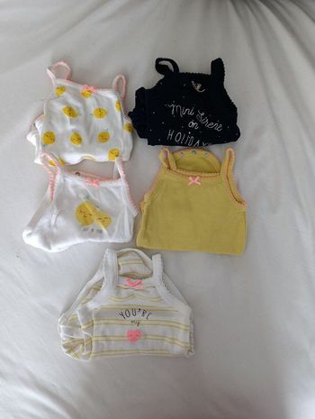 Débardeur été fille 3 mois 