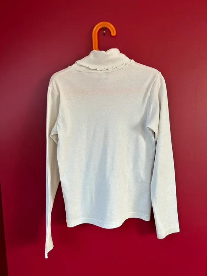 T-shirt Col roulé fille 10 ans petit bateau - photo numéro 2