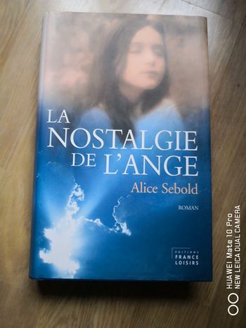 🎄🎁 Idée Cadeau! Livre "La Nostalgie de L'ange" d'Alice Sebold