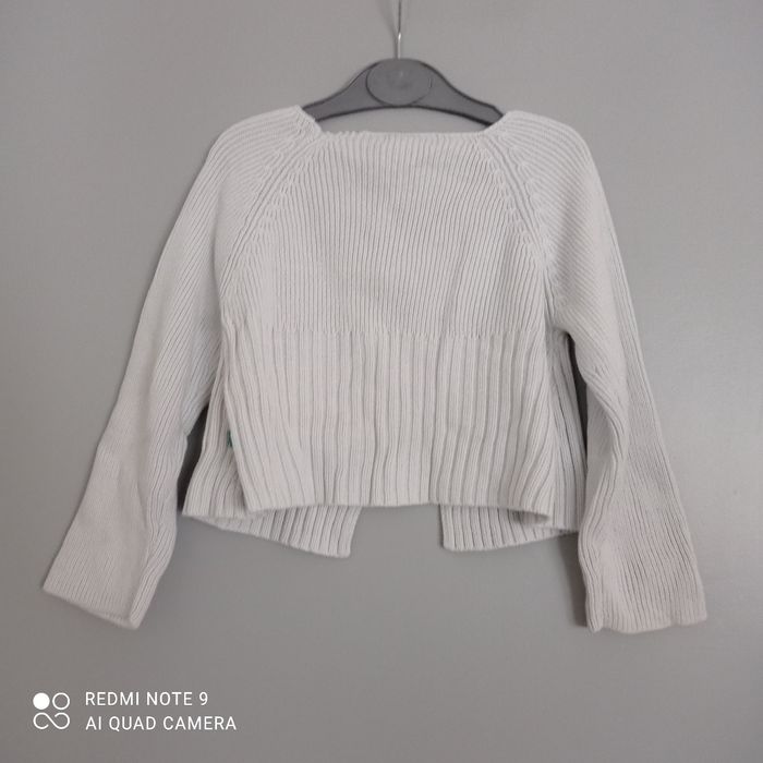 Boléro gilet blanc 2ans - photo numéro 4