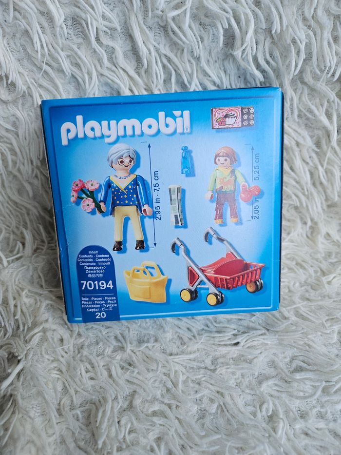 Jouet - jeux de construction playmobil 70194 petite fille et grand mere - Neuf - photo numéro 2