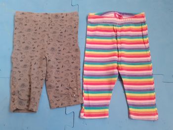Lot de 2 leggings 3mois