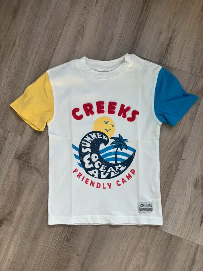 T-Shirt creeks 4 ans