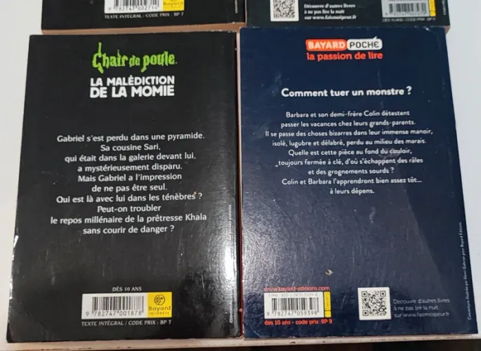 Lot 4 livres chair de poule - photo numéro 4