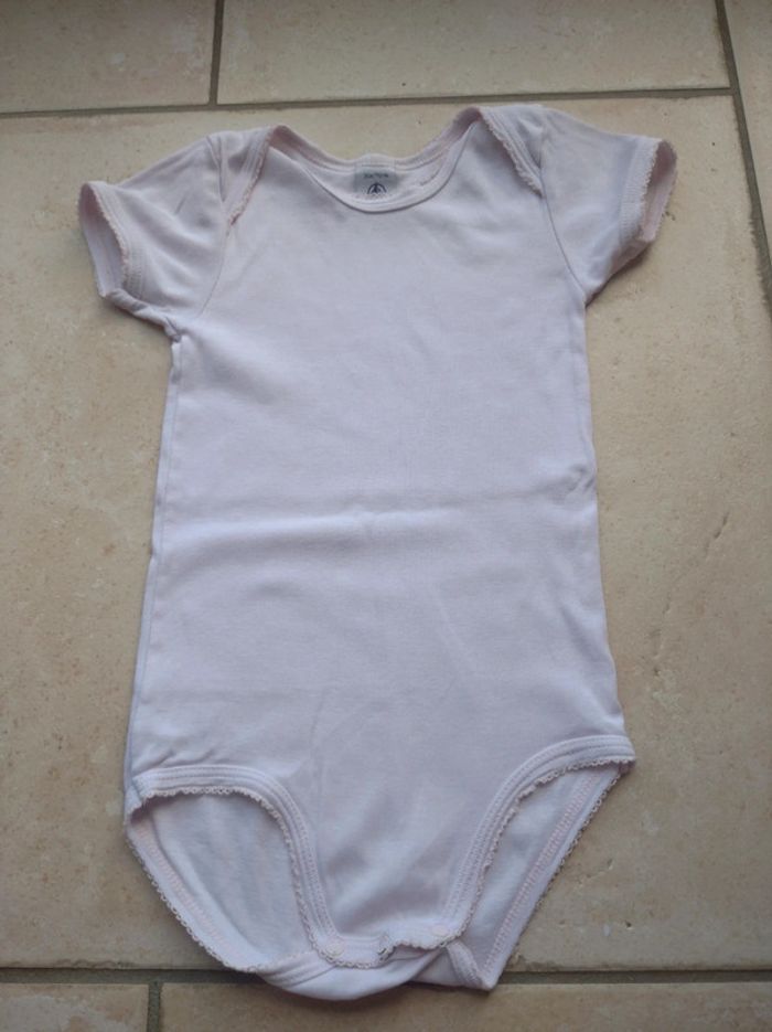 Body manches courtes Fille 36 mois Petit bateau 100% coton