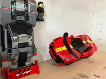 Support mural pour lego speed champion