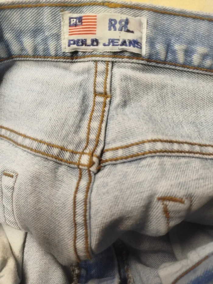 Jean - Polo Jeans - W34 Taille 44 - bleu clair 100% coton A186 - photo numéro 9