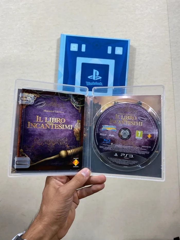 📚 Wonderbook: Il Libro degli Incantesimi PS3 - Complet avec Livre Officiel - photo numéro 3