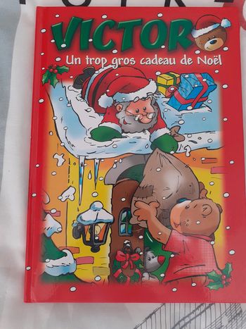 Livre Victor un trop gros cadeau pour Noël