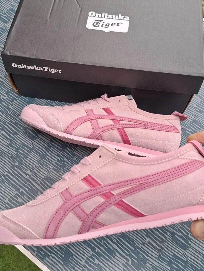 Onitsuka Tiger Patou Mexico 66 Rose 37 - photo numéro 3