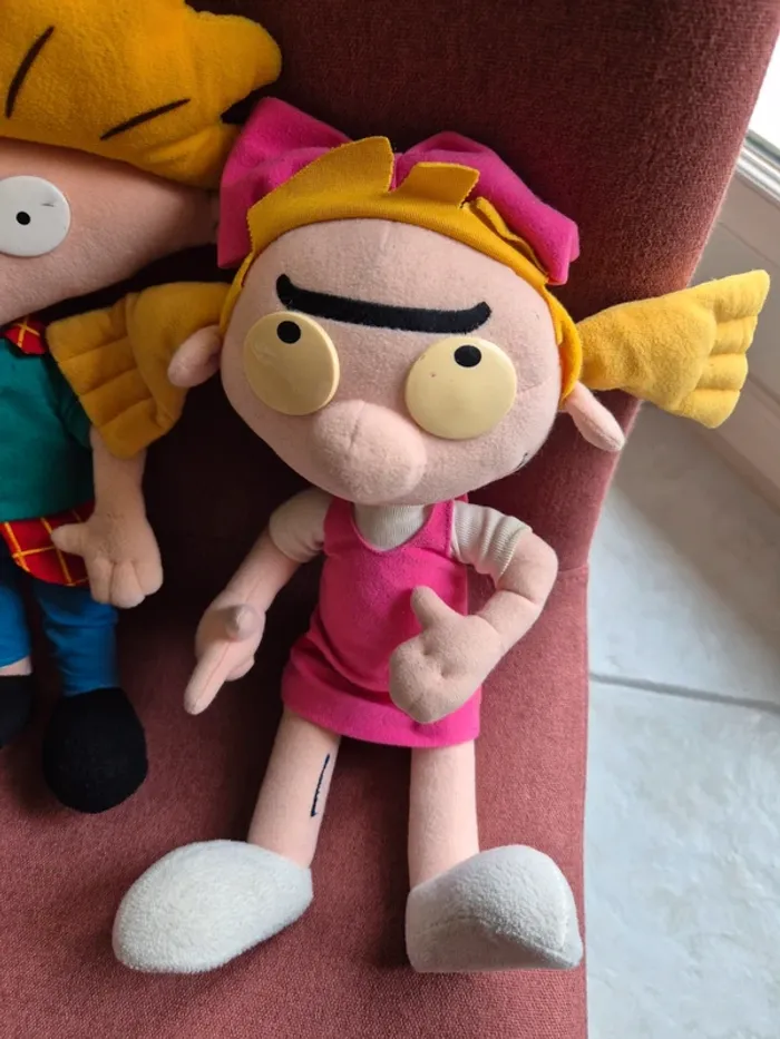 Peluche Vintage HEY arnold - photo numéro 2