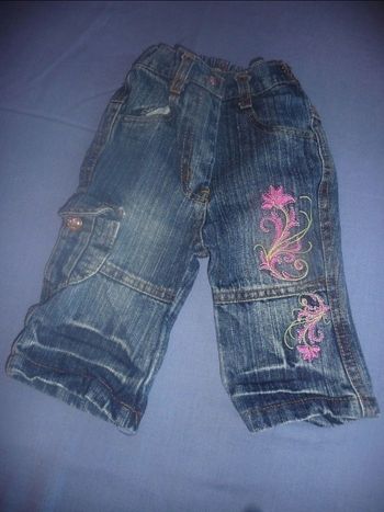 Jeans culbuto taille 6 mois