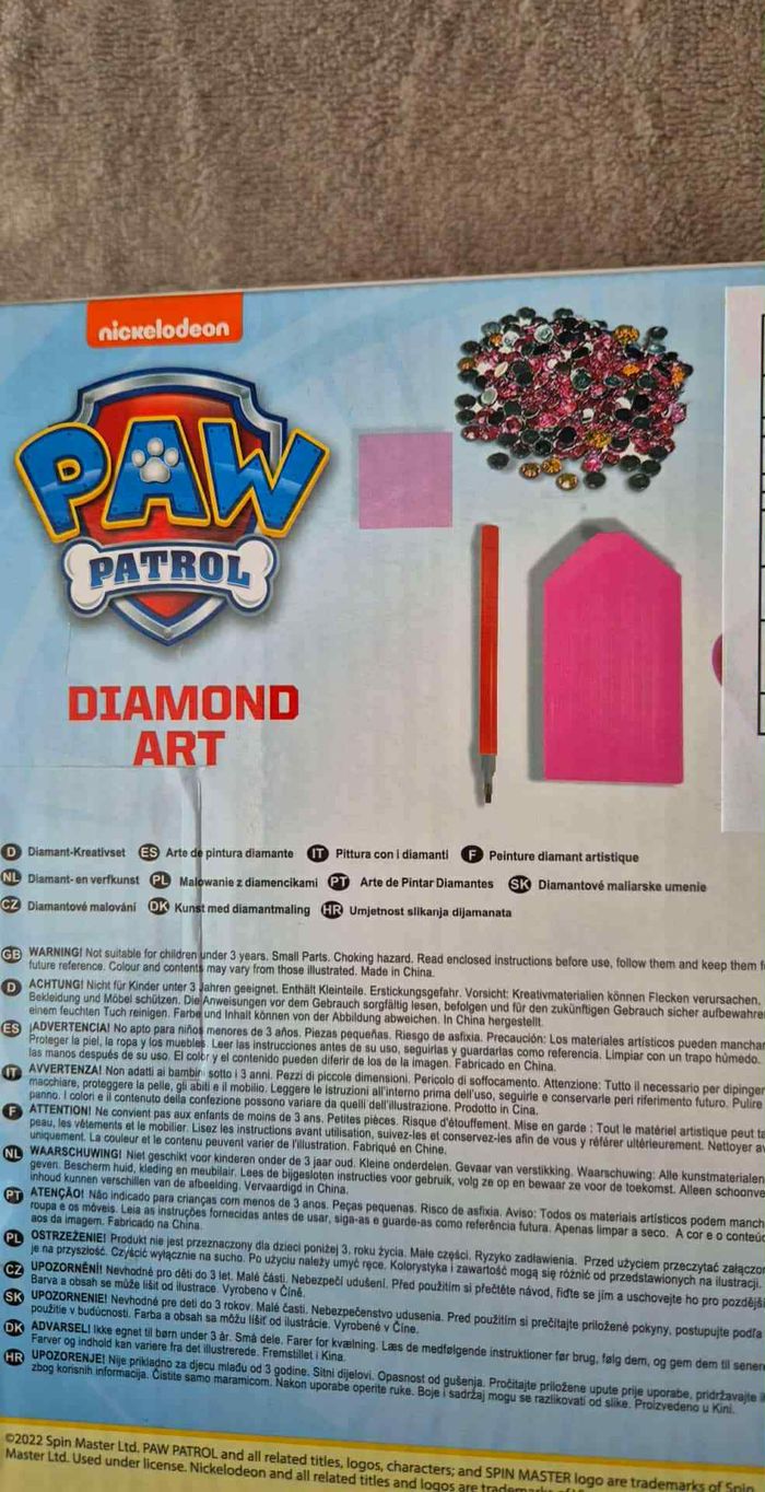 PAW Patrol Diamond Painting Art - skye - photo numéro 2
