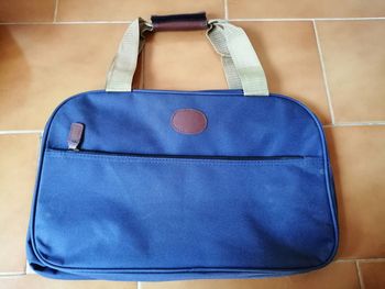 Sacoche en toile marine