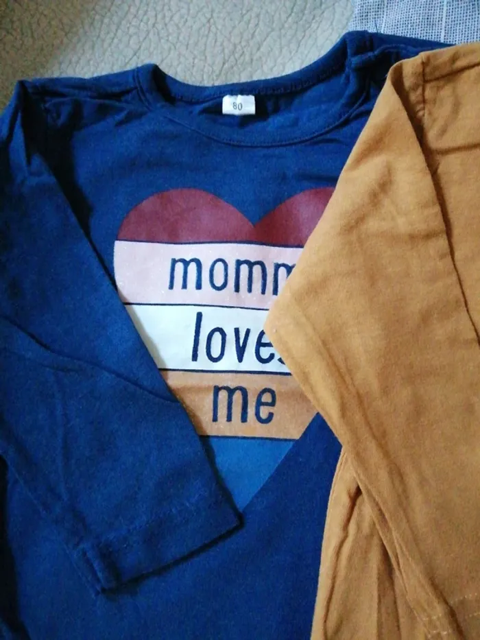 Lot de 2 t-shirts manches longues - photo numéro 2