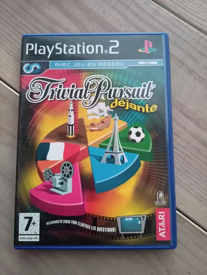 Jeu PS2 trivial poursuit déjanté