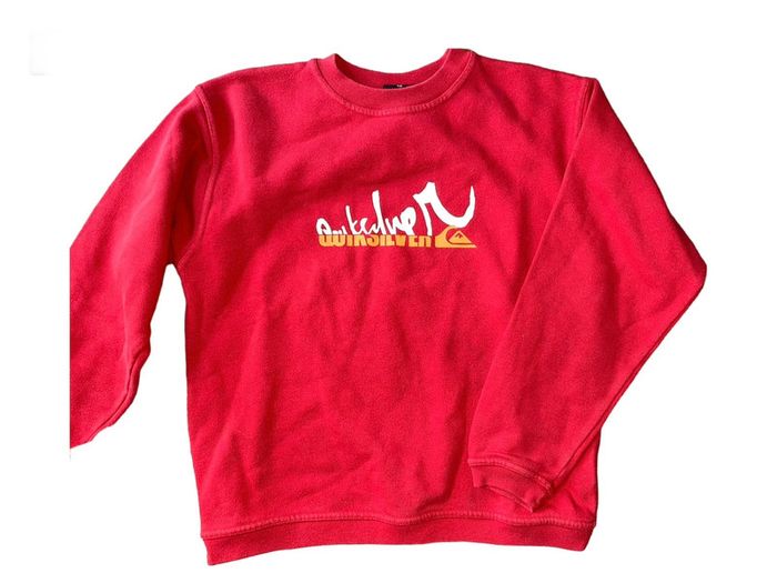 Lot de 2 sweat-shirts #quicksilver#12/14 ans - photo numéro 4
