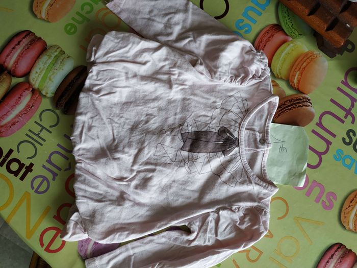 Tee-shirt manche longue 1 an