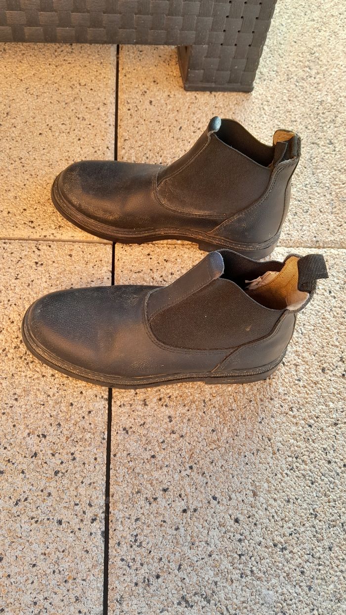 Bottines d équitation fouganza 33