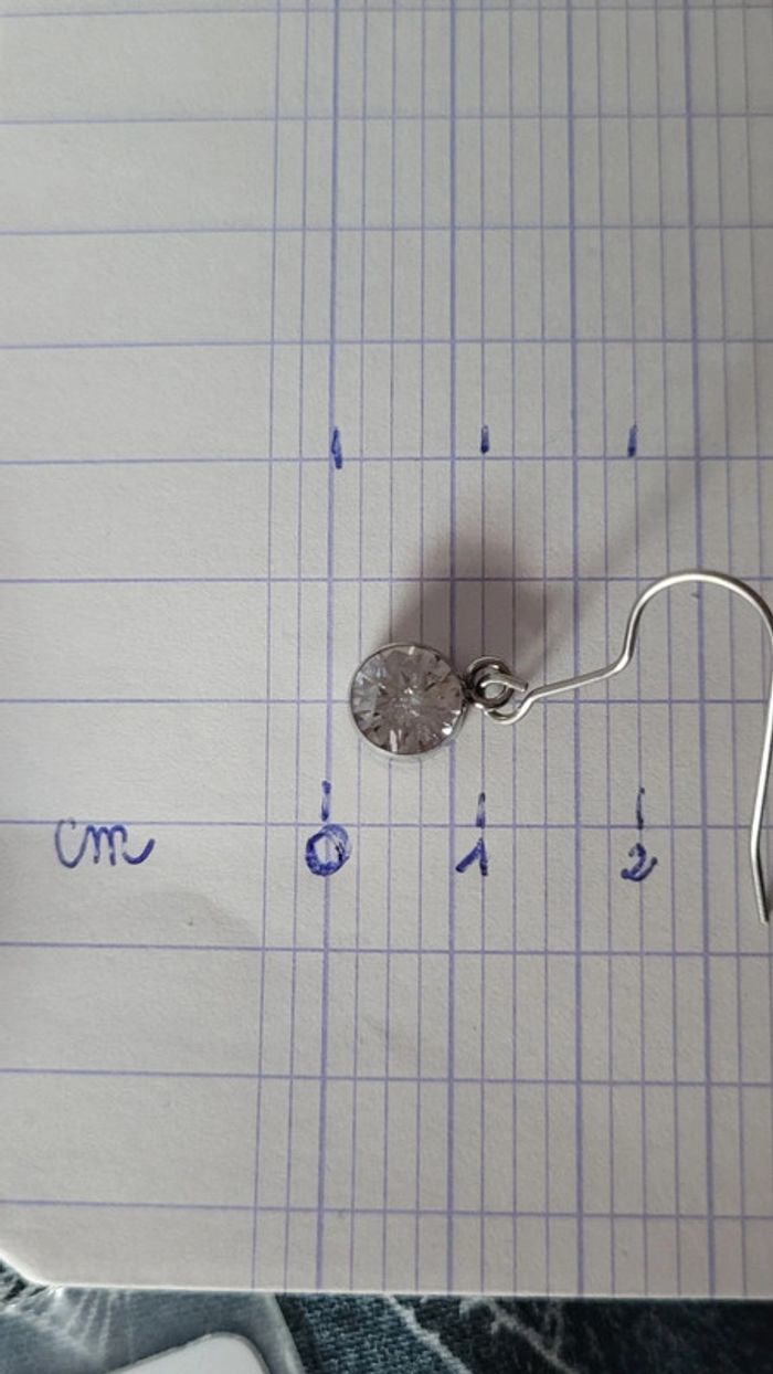 Pendantes oxydes de zirconium - photo numéro 6