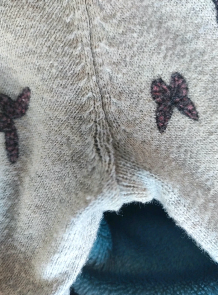 Primark cardigan gilet gris chiné M - photo numéro 4