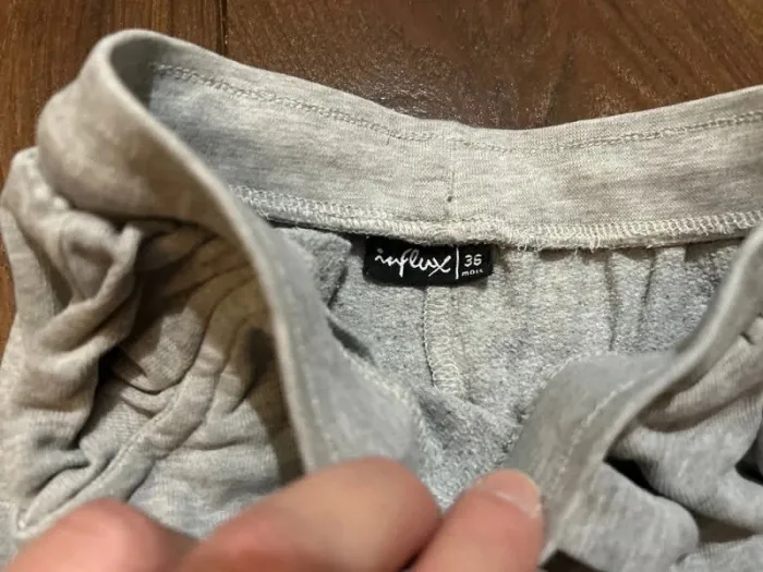 pantalon jogging garcon en coton gris clair Influx 36 mois 3 ans - photo numéro 5