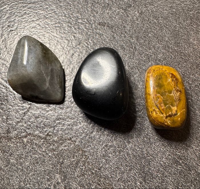 Coffret Protection – Obsidienne, Œil de Tigre, Labradorite - photo numéro 4